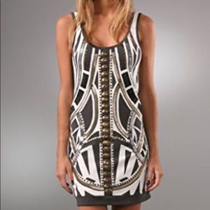 Sass and Bide Metallic Detailed Bodycon Dress 4